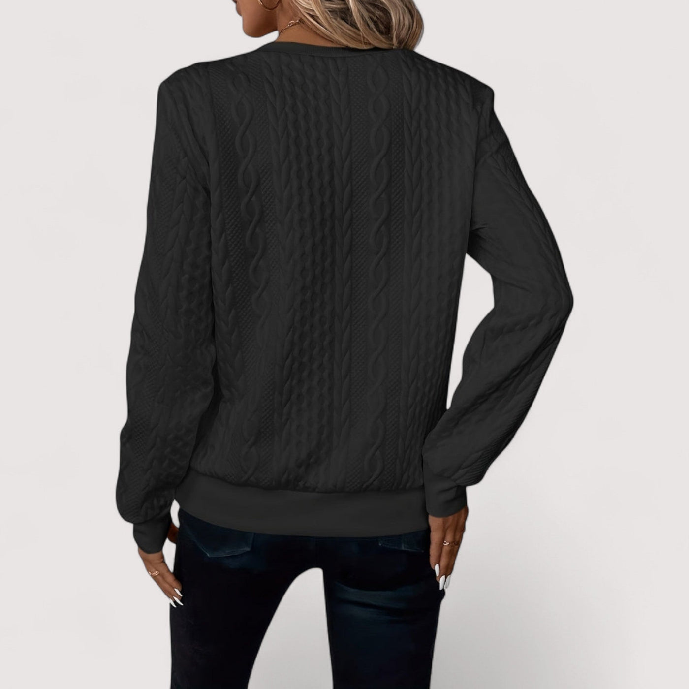 Birgit™ | Maglione elegante in jersey