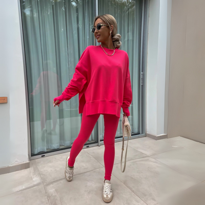 Celeste™ | Set Casual di Felpa e Pantaloni a Maniche Lunghe