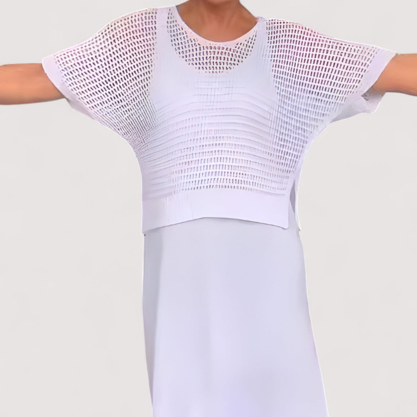 Claudia™ | Abito estivo con top in maglia