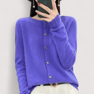 Darija™ – Morbido cardigan con bottoni