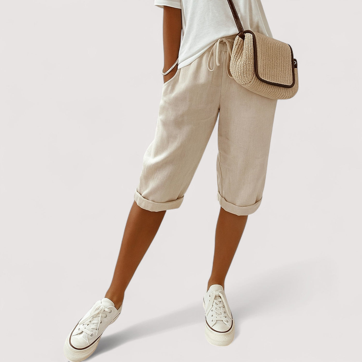 Astrid™ | Pantaloni corti in cotone