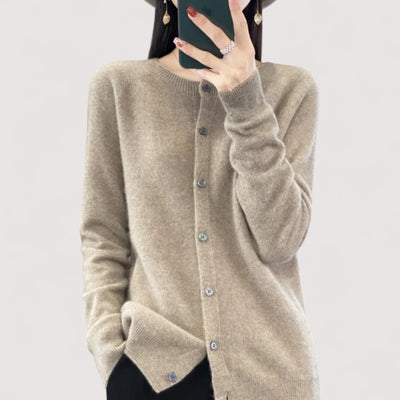 Darija™ – Morbido cardigan con bottoni