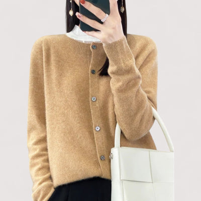 Darija™ – Morbido cardigan con bottoni