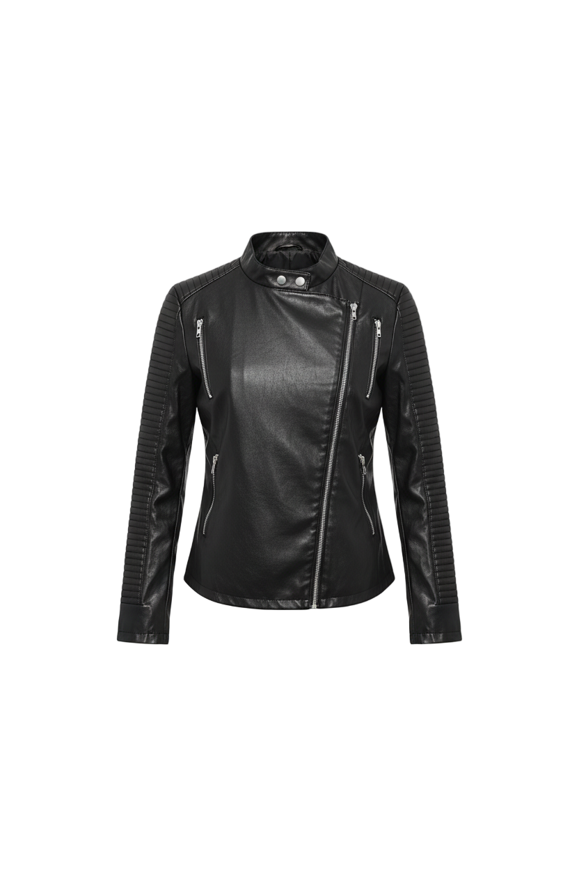 Anais™ | Giacca di pelle elegante