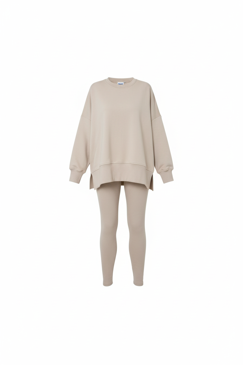 Celeste™ | Set Casual di Felpa e Pantaloni a Maniche Lunghe