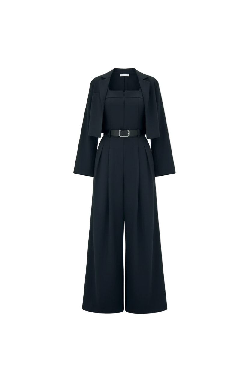 Eclat™ -Insieme da Donna Bustier + Giacca – Stile Elegante & Trendy